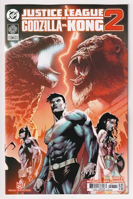 Justice League vs Godzilla vs Kong 2 #1 Cvr A Duce (DC, 2025) NM-image