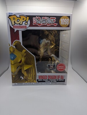 Funko Pop! Yu-Gi-Oh! Winged Dragon Of Ra #1098 GameStop Exc Vinyl Figure-image