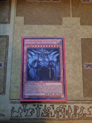 YUGIOH TCG OBELISK THE TORMENTOR CT13-EN002 SECRET LIMITED EDITION NM-image