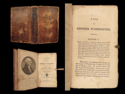 1807 1ed Life of George Washington Bancroft American Revolutionary WAR Americana-image