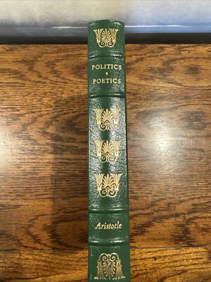 The Easton Press- Politics Poetics. Mint. Leather Bound. Never Read Or Opened. -image