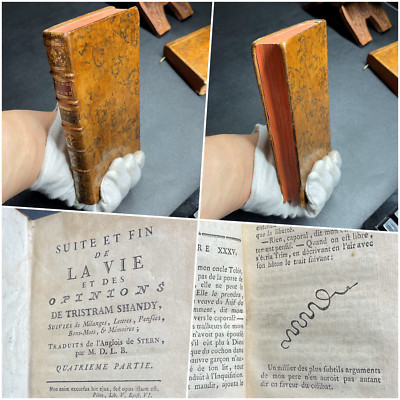 1785 The Life and Opinions of Tristram Shandy in French-image
