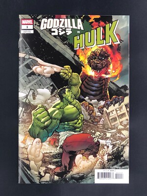 Godzilla Vs Hulk #1 Bressan 1:25 Variant Cover NM-image
