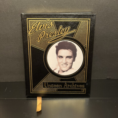 Easton Press ELVIS PRESLEY UNSEEN ARCHIVES Collectors Limited Edition Leather HC-image