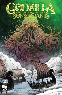 Godzilla Here There Be Dragons II Sons Of Giants #2 Cvr B Gavin Smith (2024) New-image