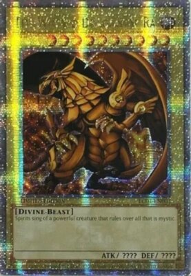 Yugioh! LP The Winged Dragon of Ra - LC01-EN003 - Quarter Century Secret Rare - -image