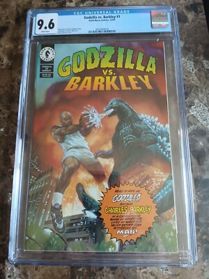 1993 Godzilla vs Barkley  - #1 Dark Horse -  9.6 CGC-image