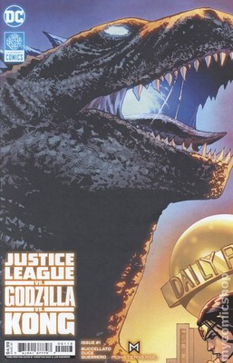 Justice League vs. Godzilla vs. Kong 1L NM 2024 Stock Image-image