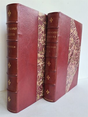 1900 COURT of BERLIN SECRET MEMOIRS 2 vols ANTIQUE LTD EDITION GROLIER SOCIETY-image