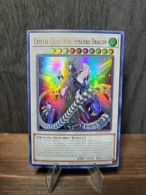 Crystal Clear Wing Synchro Dragon (UR) RA04-EN059 Quarter Century Stampede...-image