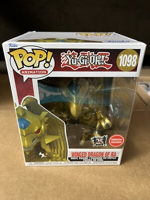 Funko POP! Super YuGiOh Winged Dragon of Ra Metallic 6