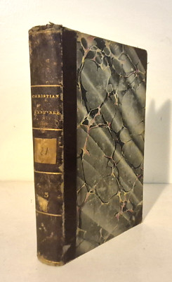 RELIGION: CHRISTIAN EXAMINER AND GENERAL REVIEW, Volume XXI, Leather, 1837-image