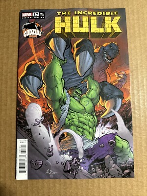 INCREDIBLE HULK #17 GODZILLA VARIANT FIRST PRINT MARVEL COMICS (2024)-image