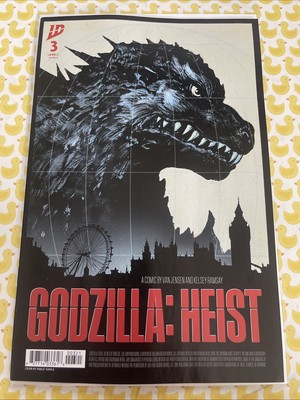 GODZILLA HEIST #3 MISSION IMPOSSIBLE TOM CRUISE TUNICA HOMAGE VARIANT COVER B-image