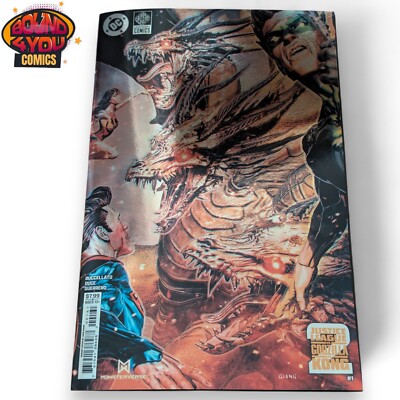 Justice League vs. Godzilla vs. Kong 2 #1 John Giang - Foil Variant (2025)-image