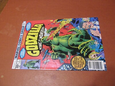 GODZILLA KING OF THE MONSTERS (MARVEL 1977) #1, VF+-image