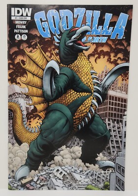 GODZILLA RULERS OF THE EARTH 1 SUBSCRIPTION VARIANT IDW Comic 2013-image