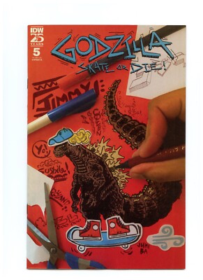 Godzilla Skate Or Die #5 Cover B Gemini mailer-image