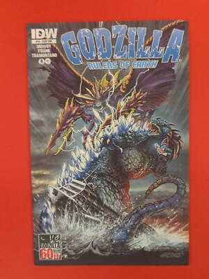 GODZILLA RULERS OF EARTH #18 RI NOV. 2014 COVER BY JEFF ZOMOW (B4) High Grade -image
