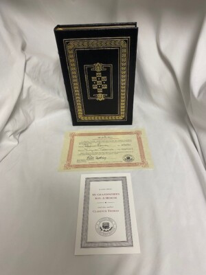 Easton Press - Signed 1st Edition - MY GRANDFATHER'S SON A MEMOIR - LIKE NEW!-image