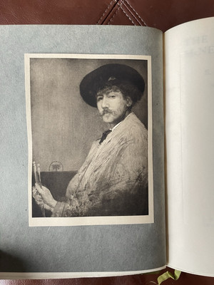 The Life of James McNeill Whistler 1911 Leather and Gold Illustrated Edition -image
