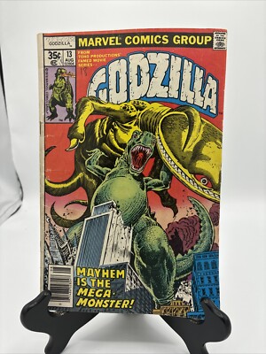 Godzilla #13 Godzilla vs. The Mega-Monsters Bronze Age VF/NM - 1978 Comic Book-image