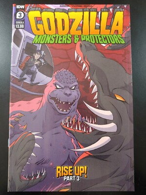 ⭐️ GODZILLA: Monsters & Protectors #3a (2021 IDW Publishing Comics) VF/NM Book-image