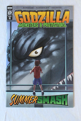 Godzilla MONSTERS & PROTECTORS Summer Smash Variant 1:10 Ratio Variant RI IDW NM-image