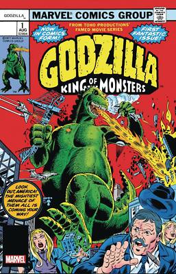 GODZILLA #1 FACSIMILE ED MARVEL PRH-image