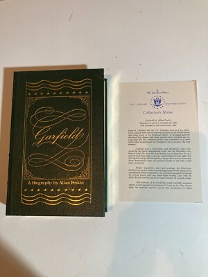 GARFIELD leather BIOGRAPHY BY ALLAN PESKIN 1978 EASTON PRESS-image