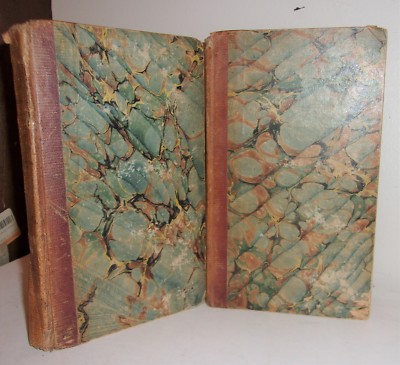 LIFE OF GEORGE CANNING, Leather, 2 volumes, 1830, England, Rare!-image
