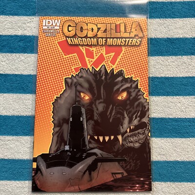Godzilla: Kingdom of Monsters #9A IDW 2011 B&B-image