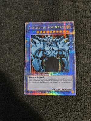 1X NM Obelisk the Tormentor - LC01-EN001 - Quarter Century Secret Rare - Yugioh-image
