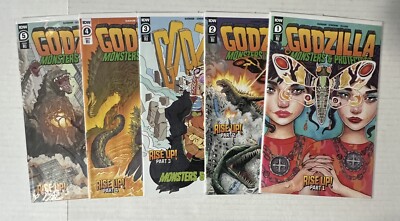IDW: Godzilla: Monsters And Protectors Vol. 1 (2021) #1-5 Complete 1:10 Var. Set-image