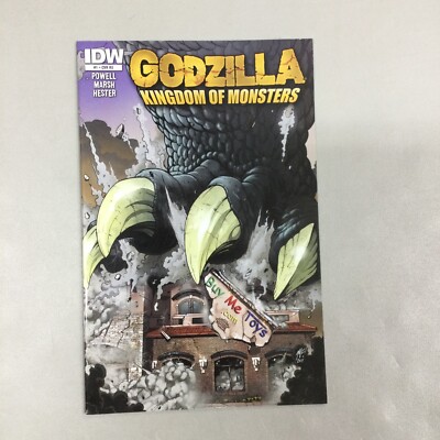 Godzilla Kingdom Of Monster #1 Buy Me Toys Retailer Exclusive IDW 2011 (GZ60)-image