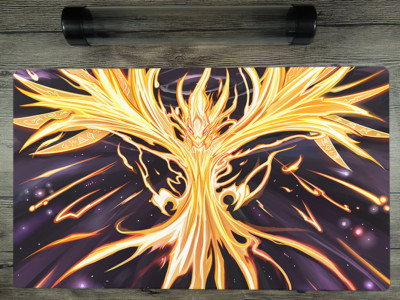 The Winged Dragon of Ra - Immortal Phoenix Ygomat Custom Playmat Free Best Tube-image
