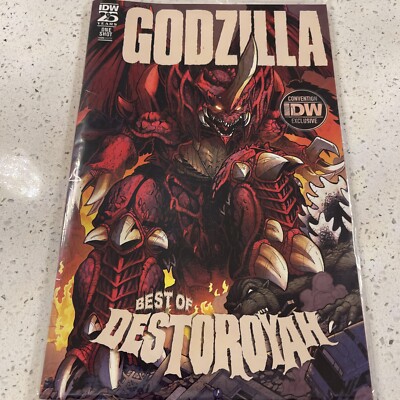 GODZILLA RIVALS 1 DESTOROYAH San Diego Comic Con SDCC 2024 IDW Brand New NM-image