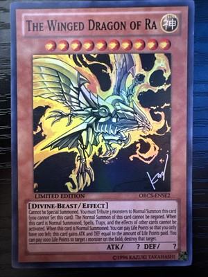 The Winged Dragon of Ra ORCS-ENSE2 Order of Chaos Limited|Limited Edition-image