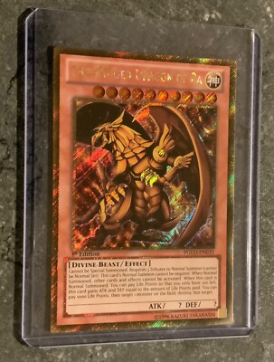 Mint 1st Edition Gold Rare The Winged Dragon of Ra (PGLD-EN031) Yu-Gi-Oh! yugioh-image