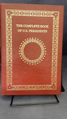 Easton Press Complete Book of Presidents Wiliam Degregorio 2003 HB VG+ 240722-image