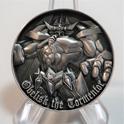 Yu-Gi-Oh yugioh Obelisk the Tormentor 20th Anniversary Coin Medal Limited Japan-image