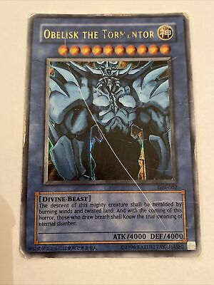 Obelisk the Tormentor Ultra Rare Gb1-002 Worn-image