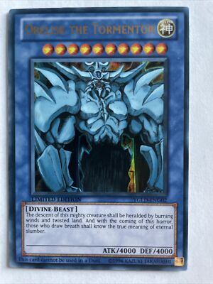 Yu-Gi-Oh! TCG Obelisk the Tormentor Yugi's Legendary Decks YGLD-ENG02 Limited...-image