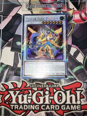 Power Tool Dragon Platinum Secret Rare RA04-EN135 Yugioh-image