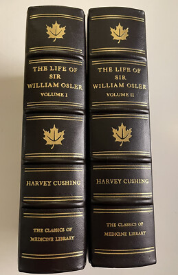 The Life Of Sir William Osler Harvey Cushing Classics of Medicine Vol 1&2-image