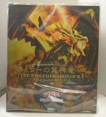 KOTOBUKIYA YUGIOH THE WINGED DRAGON OF RA EGYPTIAN GOD STATUE FIGURE NEW SEALED-image
