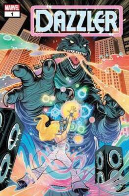DAZZLER #1 (OF 4) ELIZABETH TORQUE GODZILLA VAR MARVEL PRH-image