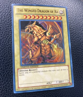 Yu-Gi-Oh! TCG The Winged Dragon of Ra Yugi's Legendary Decks YGLD-ENG03 Limited-image