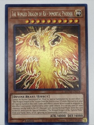 The Winged Dragon of Ra - Immortal Phoenix MZTM-EN074 Maze of the Master 1st...-image