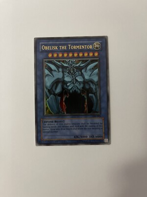 YUGIOH! OBELISK THE TORMENTOR - GBI-002 - ULTRA RARE HOLO🔥IN HAND🔥*MINT*-image